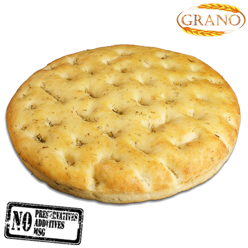 Round Rosemary Focaccia 5" 180 Gr