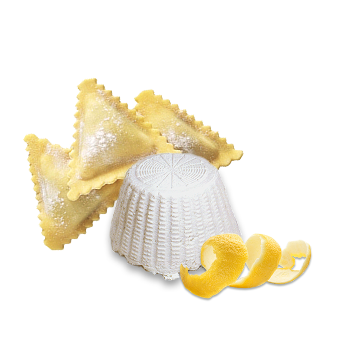 Triangle Ravioli Lemon Zest & Ricotta Cheese 5 KG