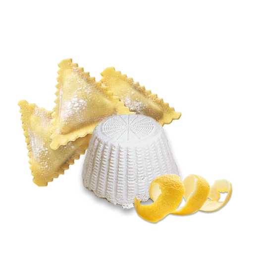 Triangle Ravioli Lemon Zest & Ricotta Cheese 500 Gr