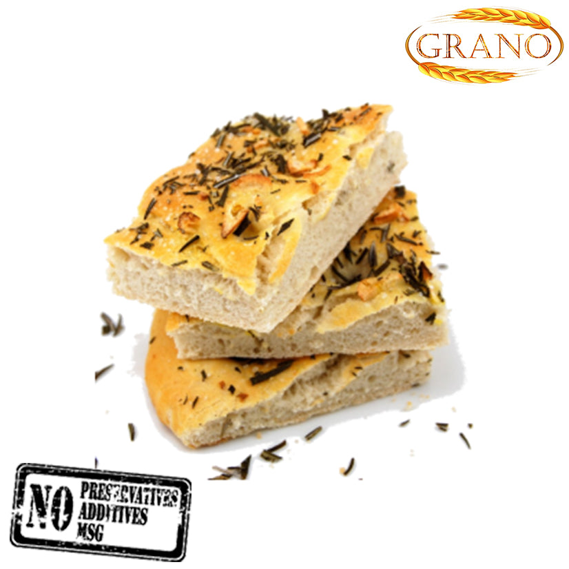 Rectangular Sage Focaccia [(8 x 30)cm] 180 Gr