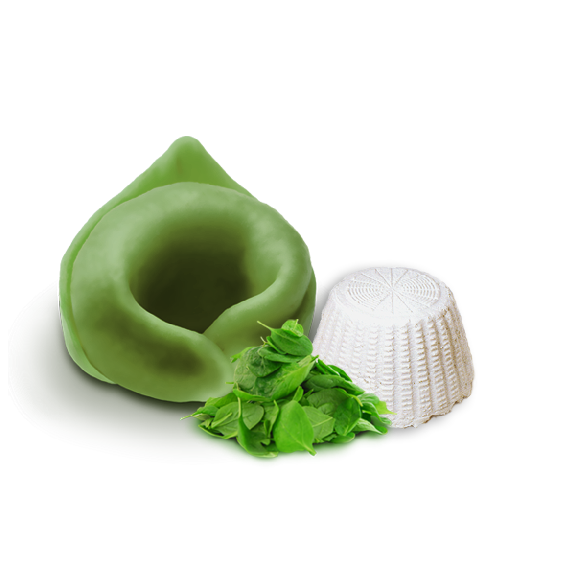 Green Tortellini (Spinach & Ricotta Cheese) 500 Gr